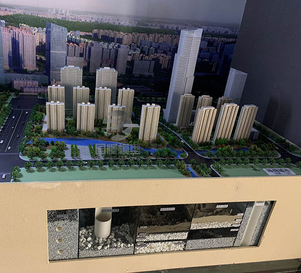 黄骅市建筑模型